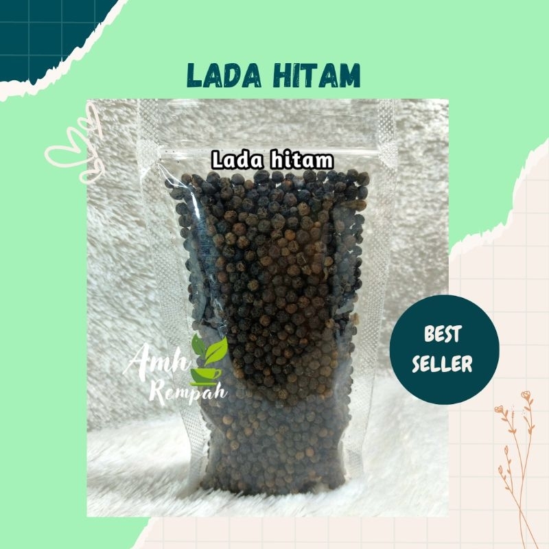 

Lada Hitam Organik Kemasan 100gram