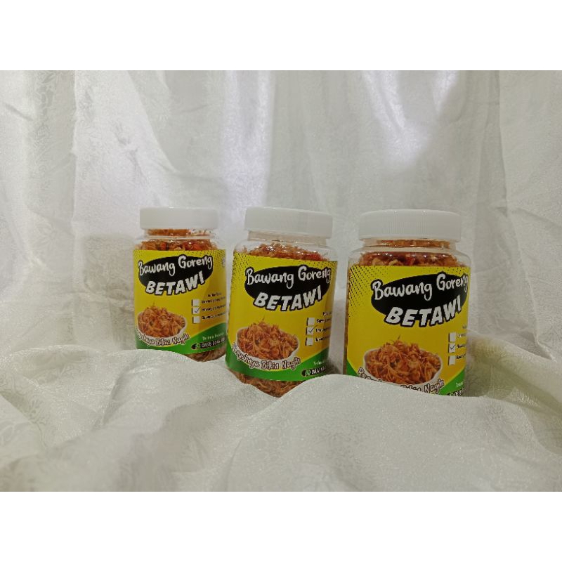 

Bawang goreng Betawi poenye