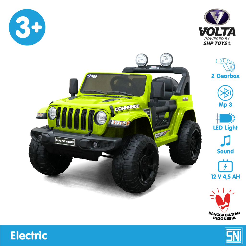 Commando Lite Volta Toys by SHP (VOLTA 5088) Mainan Mobil Aki Remote Control