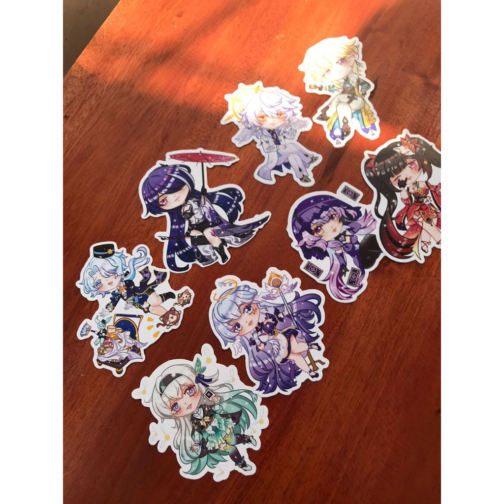 

Honkai Star Rail Sticker Batch 1 - Fanmerch by JessiLeleijoo