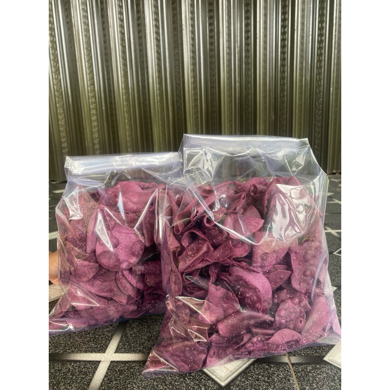 

KRIPIK UBI UNGU (1Kg)