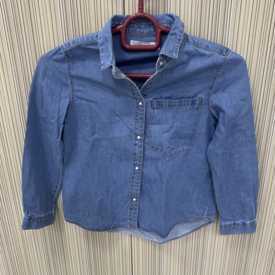 Kemeja zara/kemeja anak/kemeja jeans zara/kemeja jeans/kemeja jeans