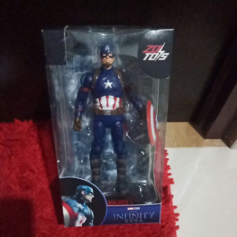 captain america zd toys marvel figure 7inc