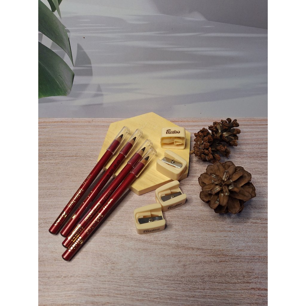 PENSIL ALIS GRATIS ONGOTAN/PENSIL ALIS FANBO WARNA COKLAT/BROWN / ONGOTAN FANBO
