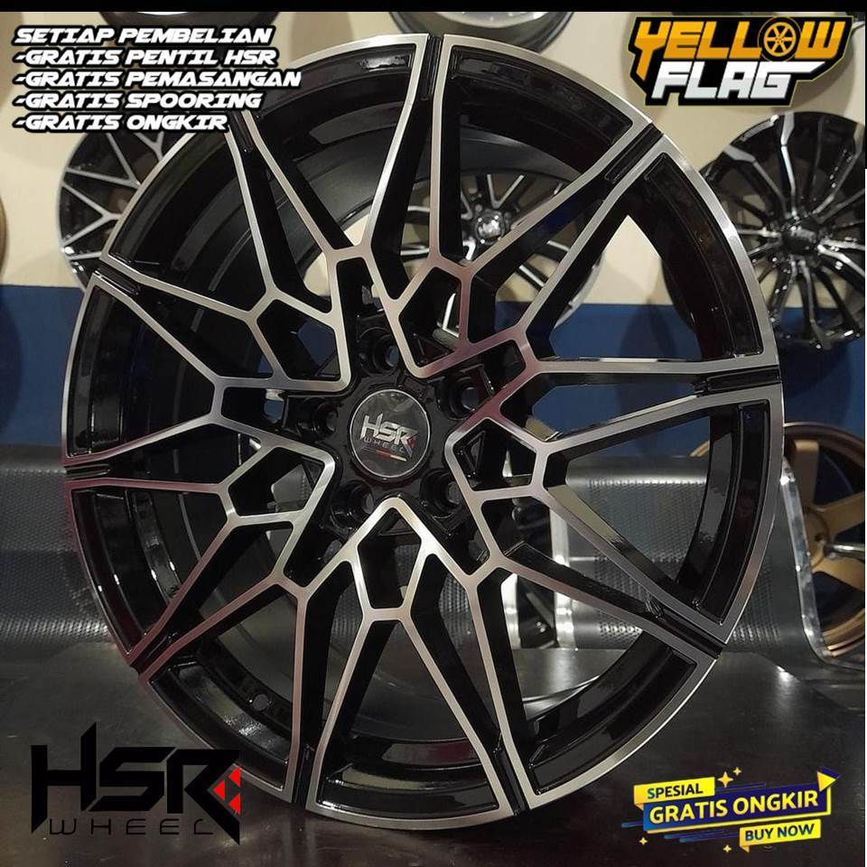 Velg Mercy Ring 18 Type HSR SUMIRE LEBAR BELANG 8/9 PCD 5X112 ET40