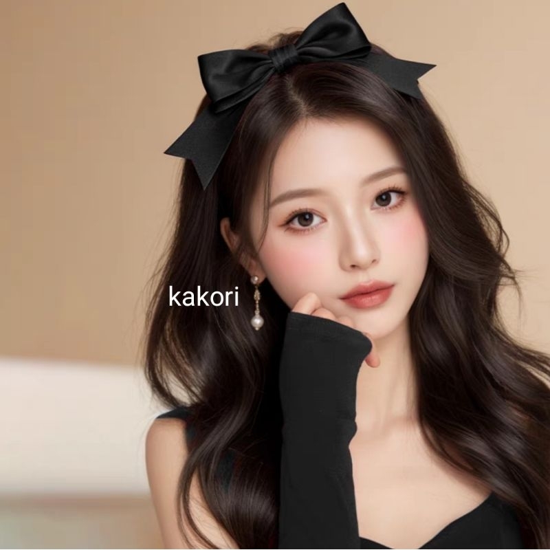 JEPIT RAMBUT PITA (bahan satin)