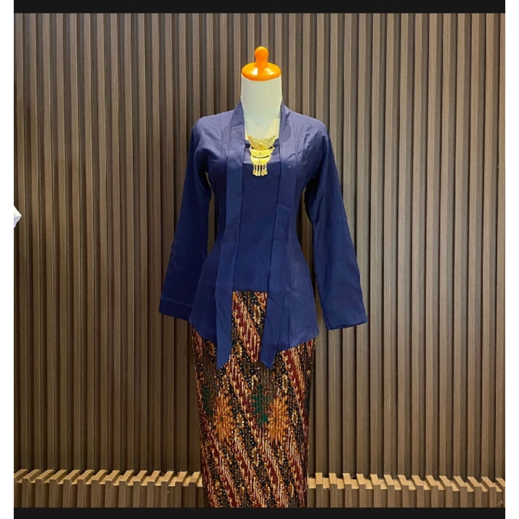 Baju Kebaya kutu baru polos / kebaya ibu-ibu / kebaya anak muda / kebaya nenek / pakaian tradisiona