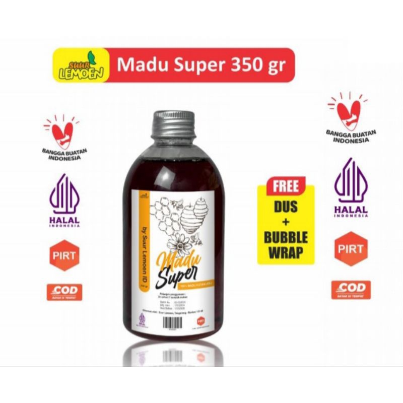 

Suur Lemoen - Madu Hutan Super Premium 350ml