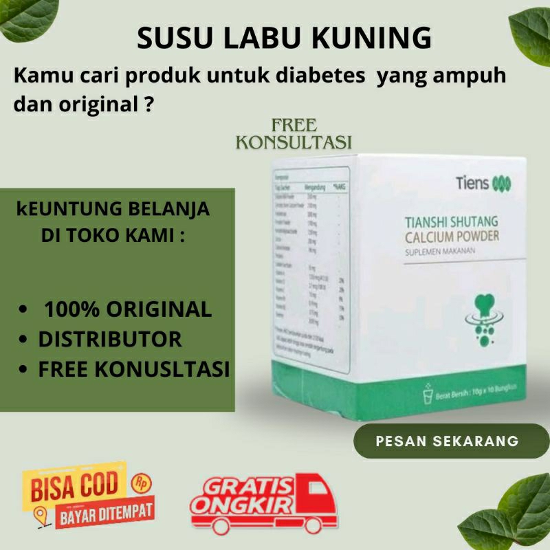 

{COD} SUSU LABU KUNING DARI CHINA-OBAT DIABETES SHUTANG CALCIUM POWDER-HALAL DAN BPOM-100% ORIGINAL-SUSU LABU UNTUK DIABETEZ