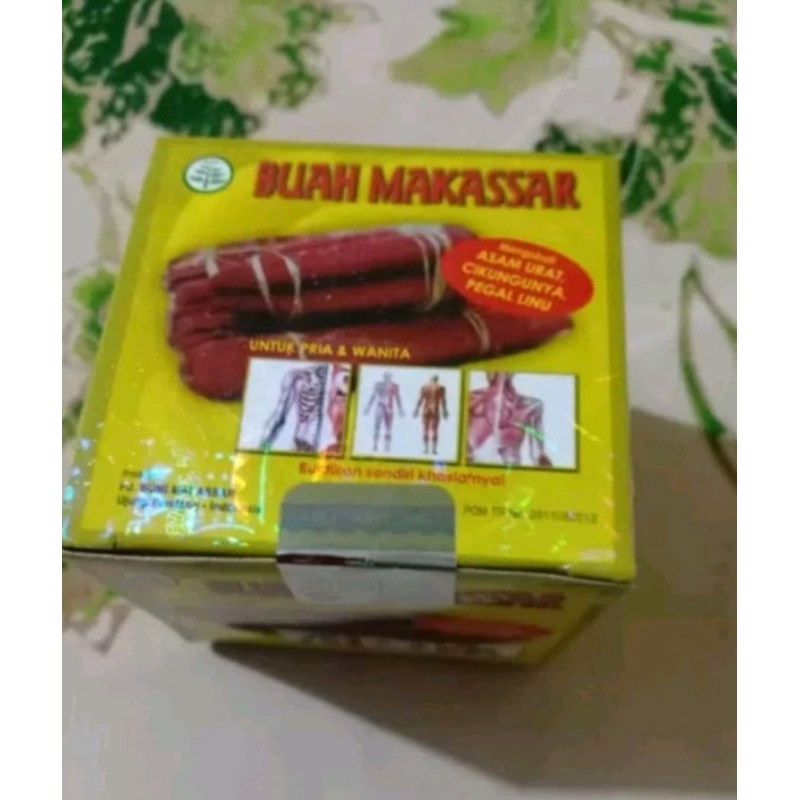 kapsul buah makassar Spesial Original obat rematik asamurat pegal line nyeri otot