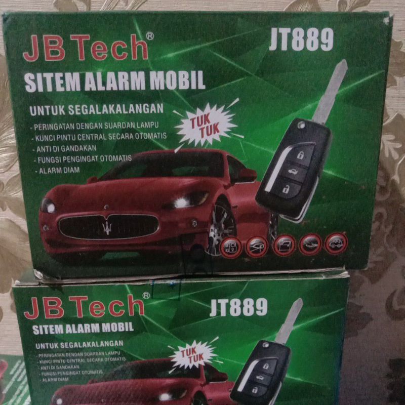 central lock lengkap alarm remote mobil