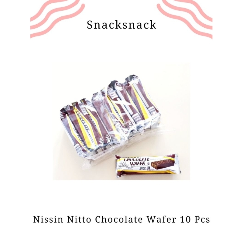 

Snack Biskuit Nissin Nitto Wafer Cokelat