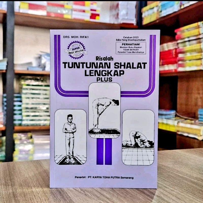 BUKU RISALAH TUNTUNAN SHALAT LENGKAP PLUS KARYA TOHA PUTRA KECIL