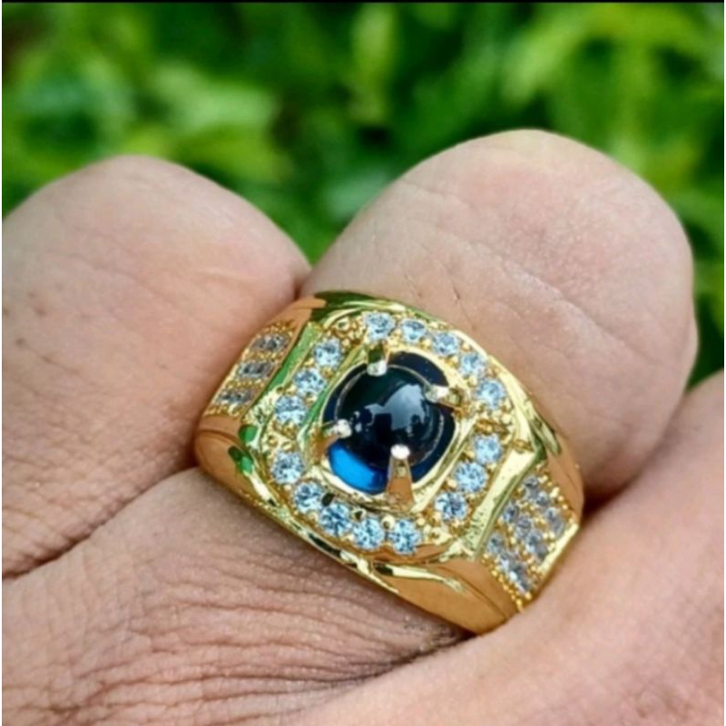 CINCIN PRIA KING SAFIER MEWAH DAN ELEGAN GOOD QUALYT
