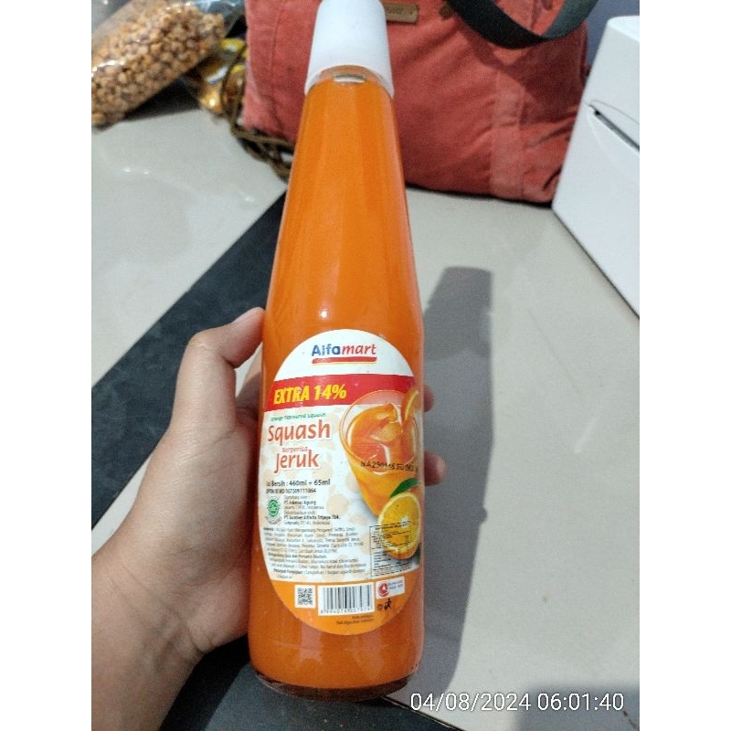 

Sirup Alfamart Rasa Jeruk 460+65 ml exp Jan 2025