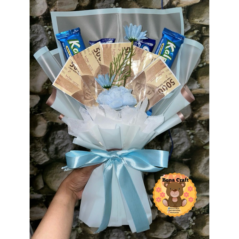 

buket Snack & uang wisuda (Small)