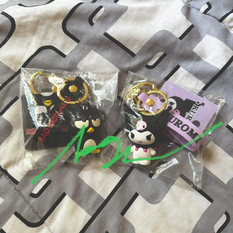 sanrio kuromi bad badtz maru keyring keychain shinee taemin