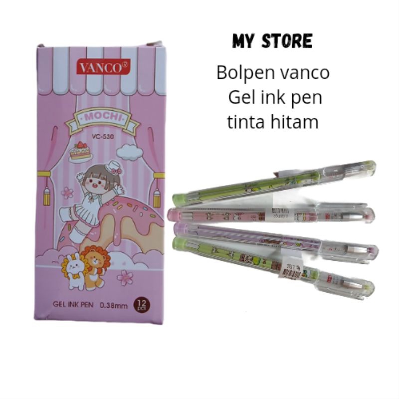 

( cod) Bolpen GEL VANCO