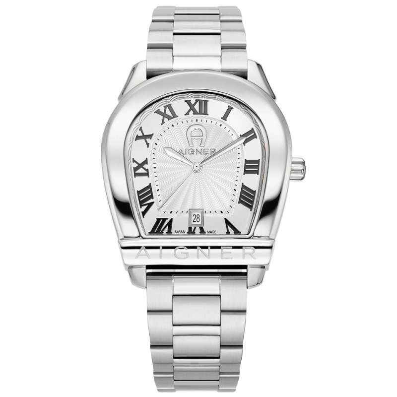 Aigner AGW.244006 Jam Tangan Pria Analog-Silver Swiss Made Original & Garansi