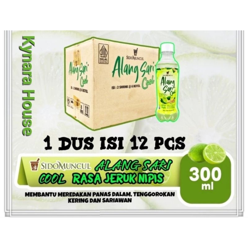 

Alang Sari Cool Minuman Jeruk Nipis Botol 12x300ml (Karton)