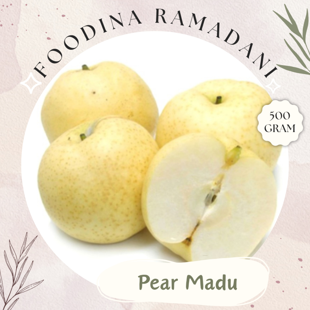 

PIR MADU Pear Sweet Import - Pear Fresh [ 500gr ] Harga Per 0,5 Kg
