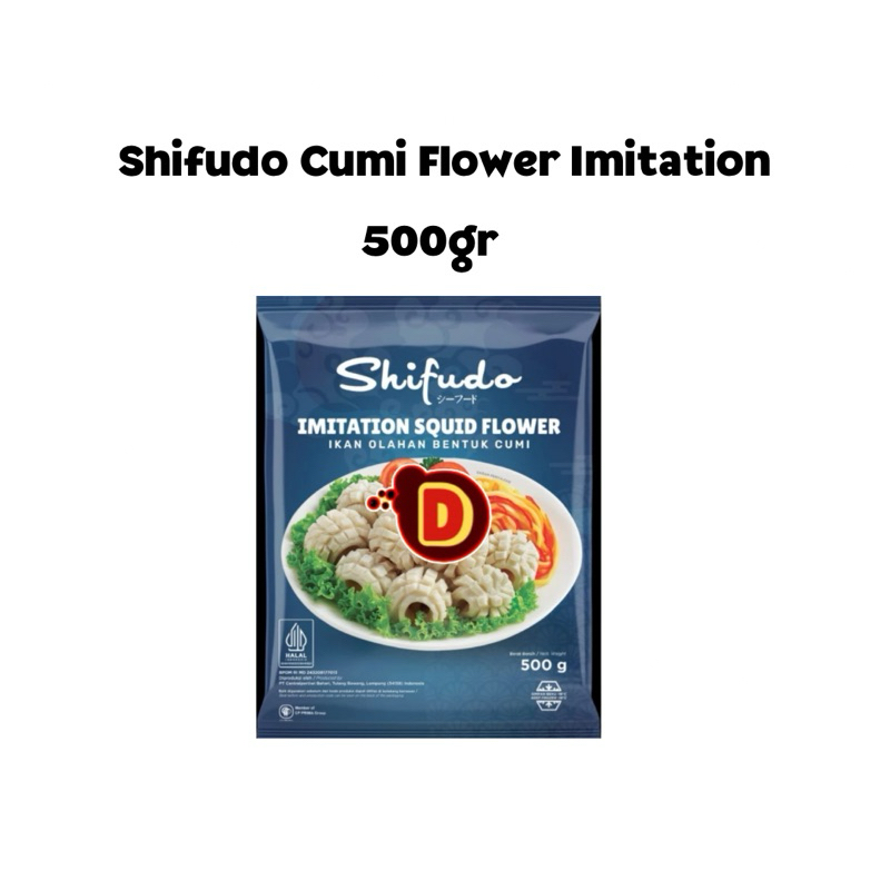 

Steamboat Shifudo cumi flower Imitation 500gr | cumi | shabu shabu | suki | stimbut | stimbot