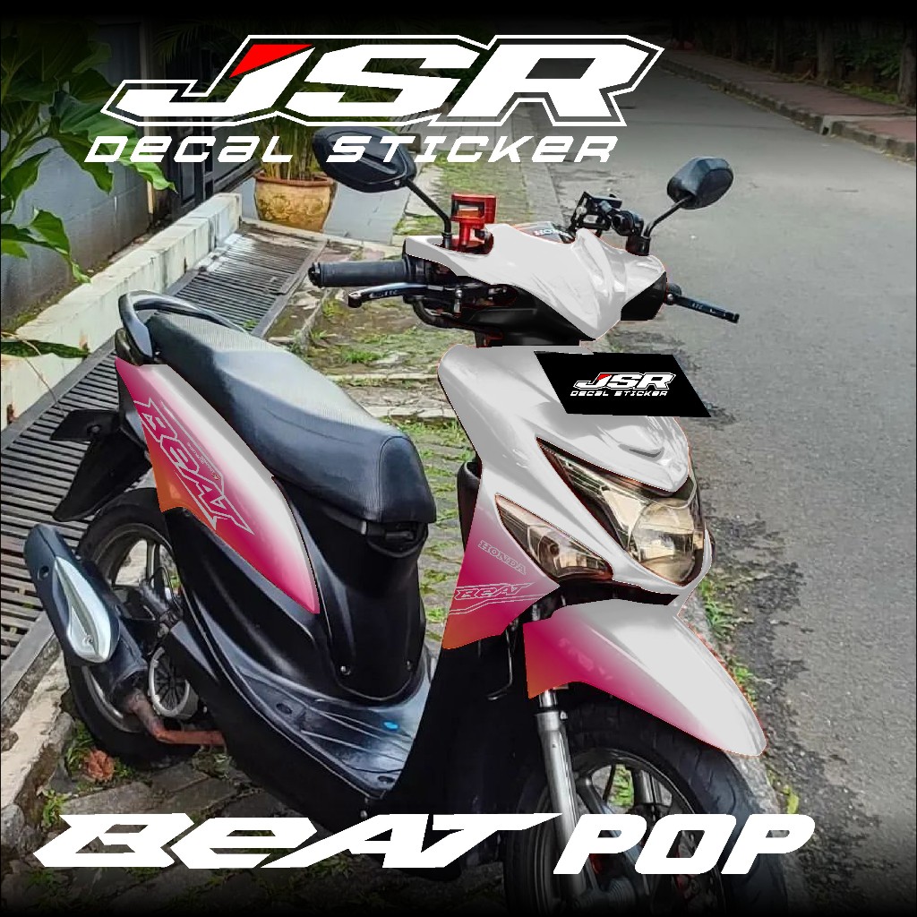 COD, TERBARU DECAL STICKER BEAT POP 2016-2019, STICKER FULLBODY BEAT POP MOTIF KOMBINASI WARNA KEREN