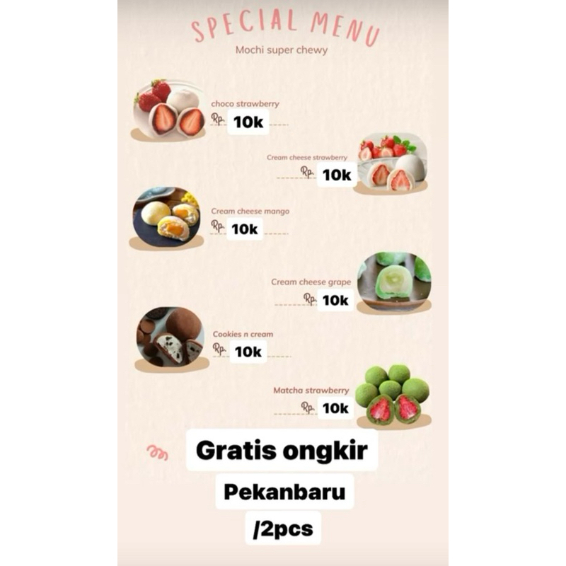 

KIRIM INSTAN MOCHI super premium
