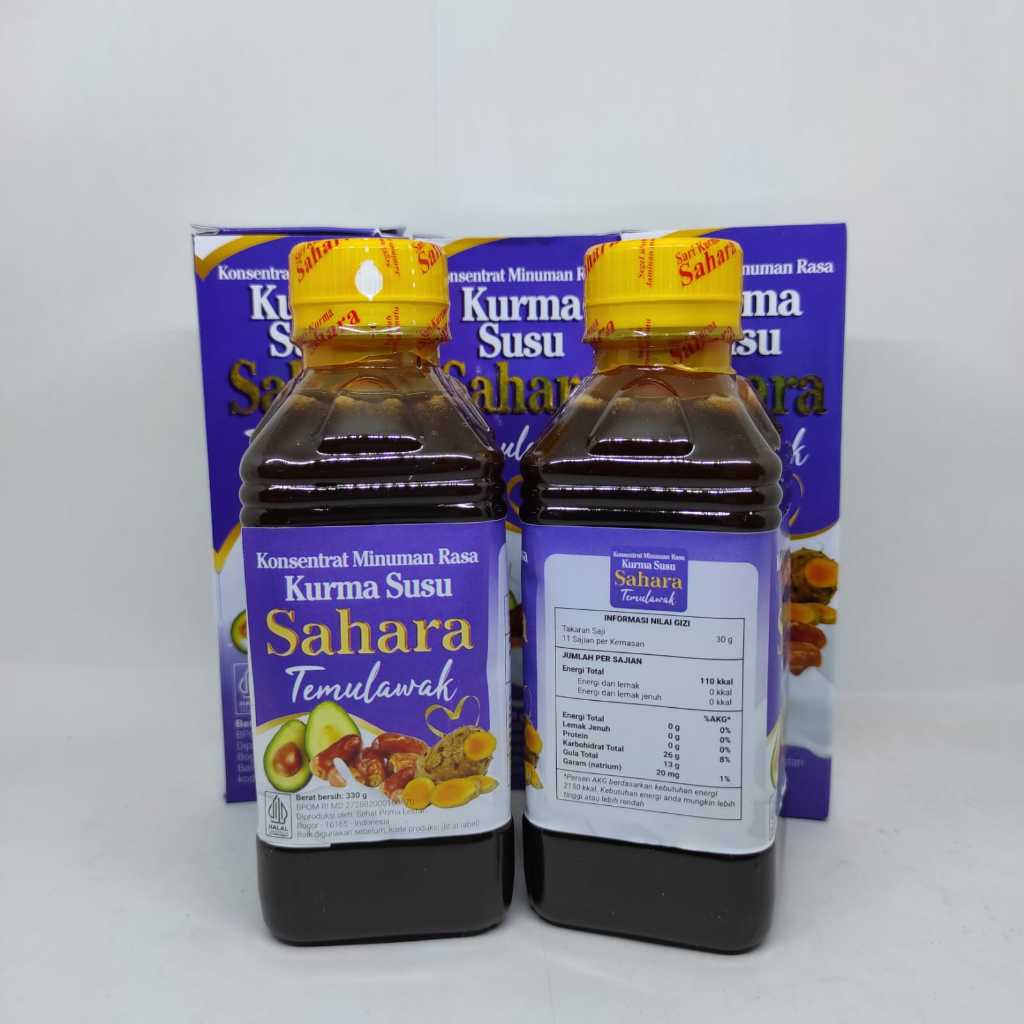 

Sahara Kurma Susu Temulawak Menambah Nafsu Makan