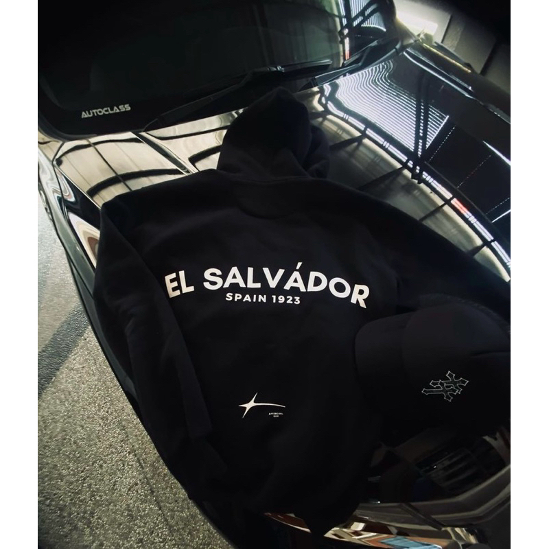 HOODIE EL SALVADOR SPAIN 1923 Cotton Premium  All Series ~Free Sticker