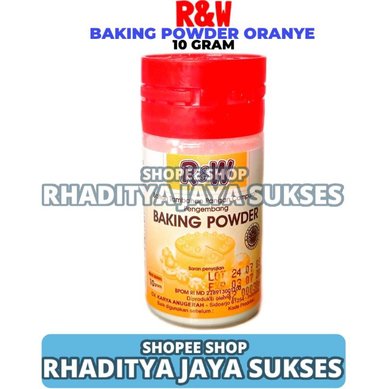 

Baking Powder R&W 10g