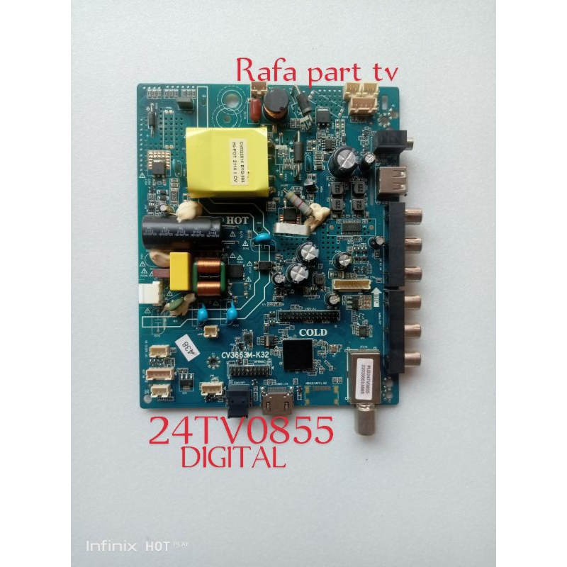 MB MAINBOARD TV POLYTRON 24TV0855 DIGITAL