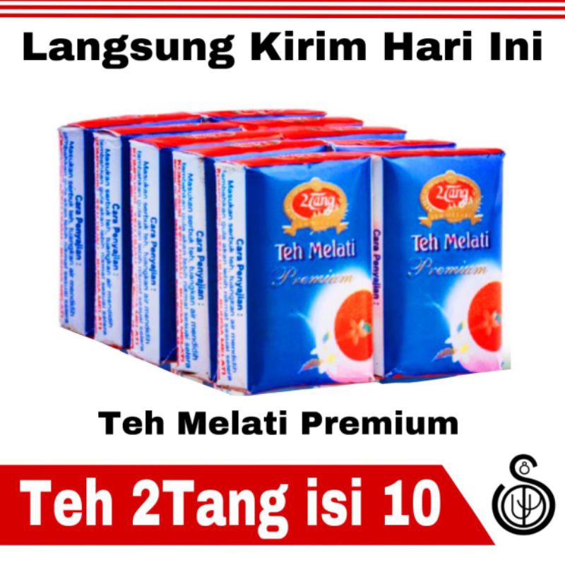 

Teh Tubruk Wangi 2Tang kemasan Slop isi 10 Bungkus
