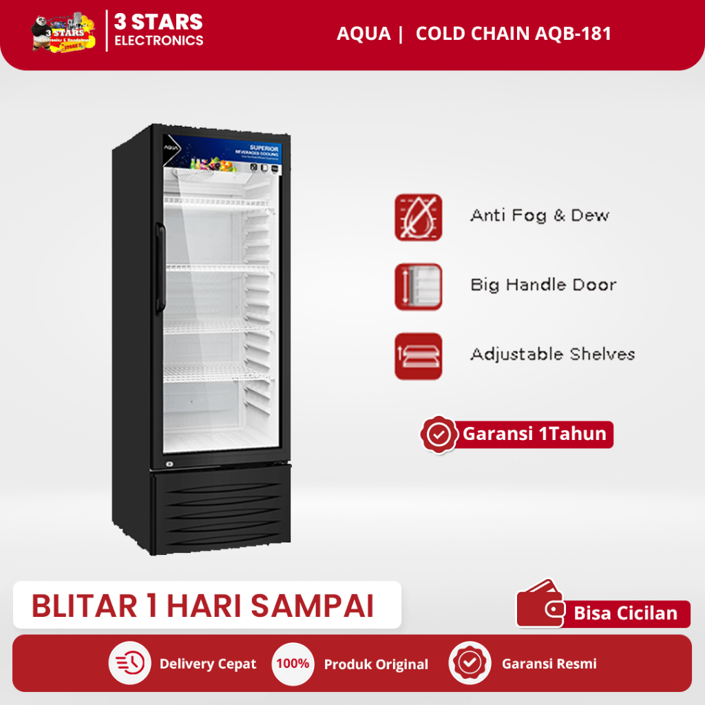 AQUA AQB-181 SHOWCASE COOLER AQB181