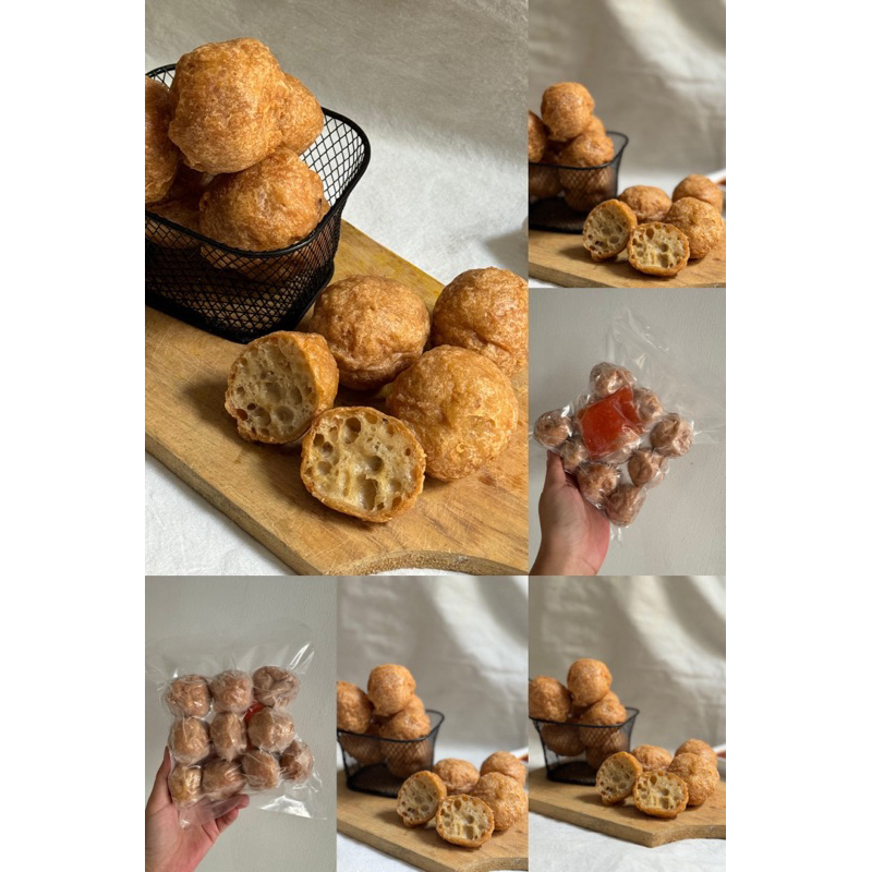 

Bakso goreng babi udang/ chayen babi udang (isi 10)