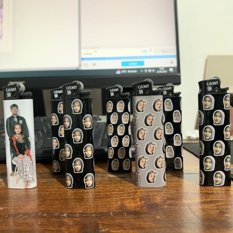 Korek cricket custom foto bebas request | custom korek | hadiah | kado