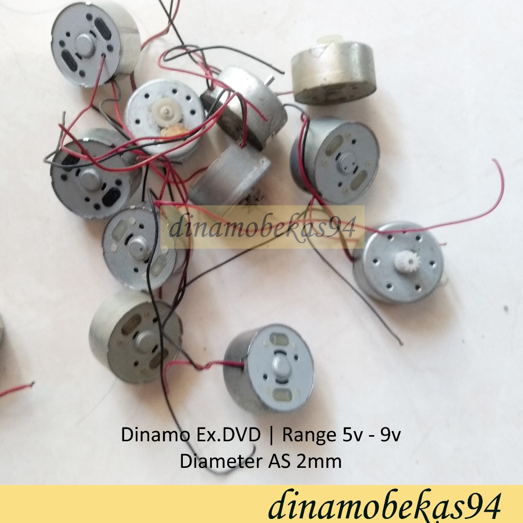 Dinamo Layangan RF300 DVD 5v - 9v Dinamo RF300