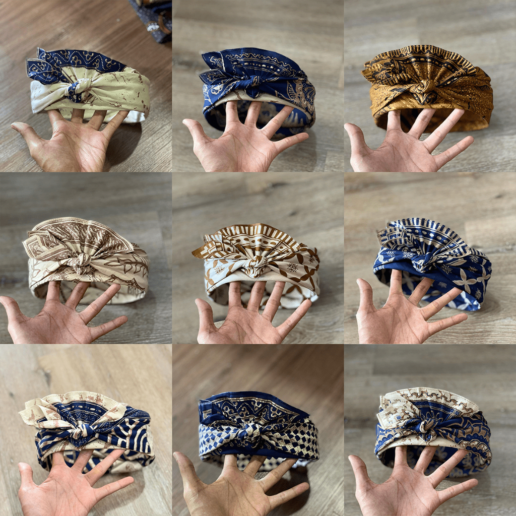 Pepangusan Bali - Udeng Batik Semi Tulis | Udeng Semi Tulis Lembaran | Request Udeng Jadi Semi Tulis