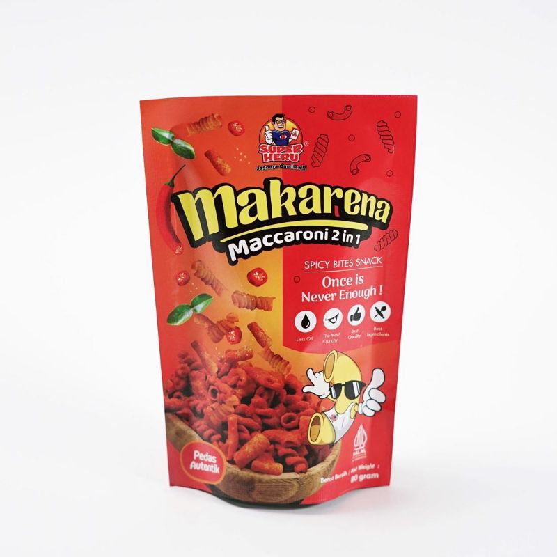 

Superheru Makaroni Pedas Makarena Maccaroni 2in1 Hot