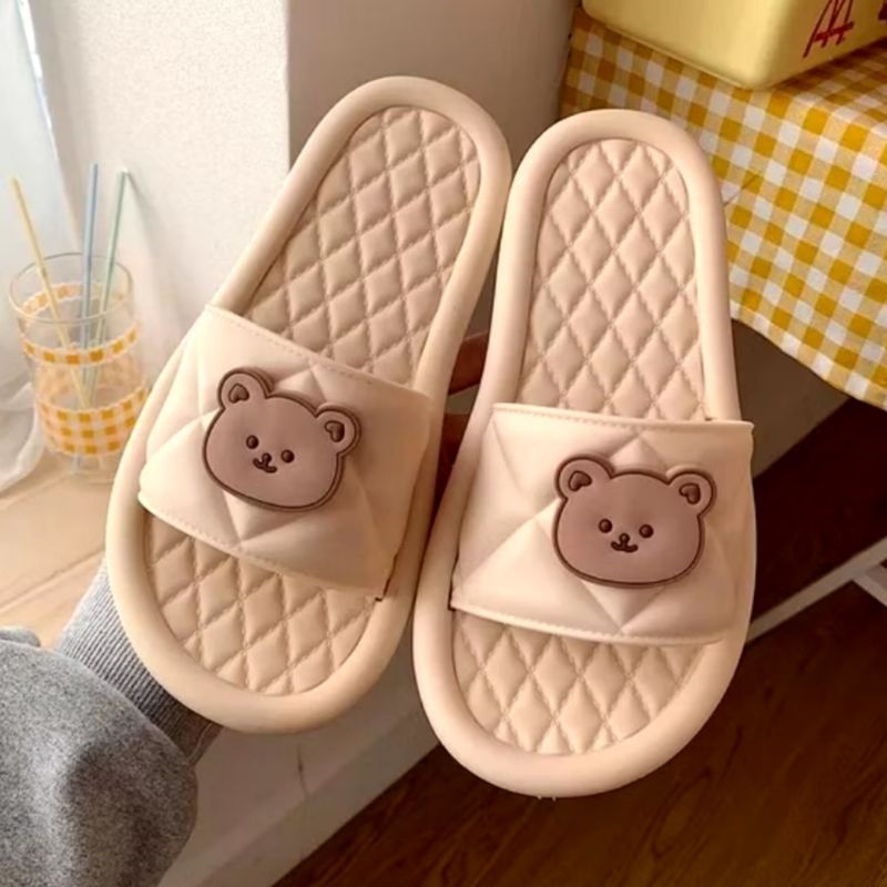 CAHAYA PELANGI (CPS) SLOP - SANDAL WANITA KOREA (KOKOP BEAR NEW)