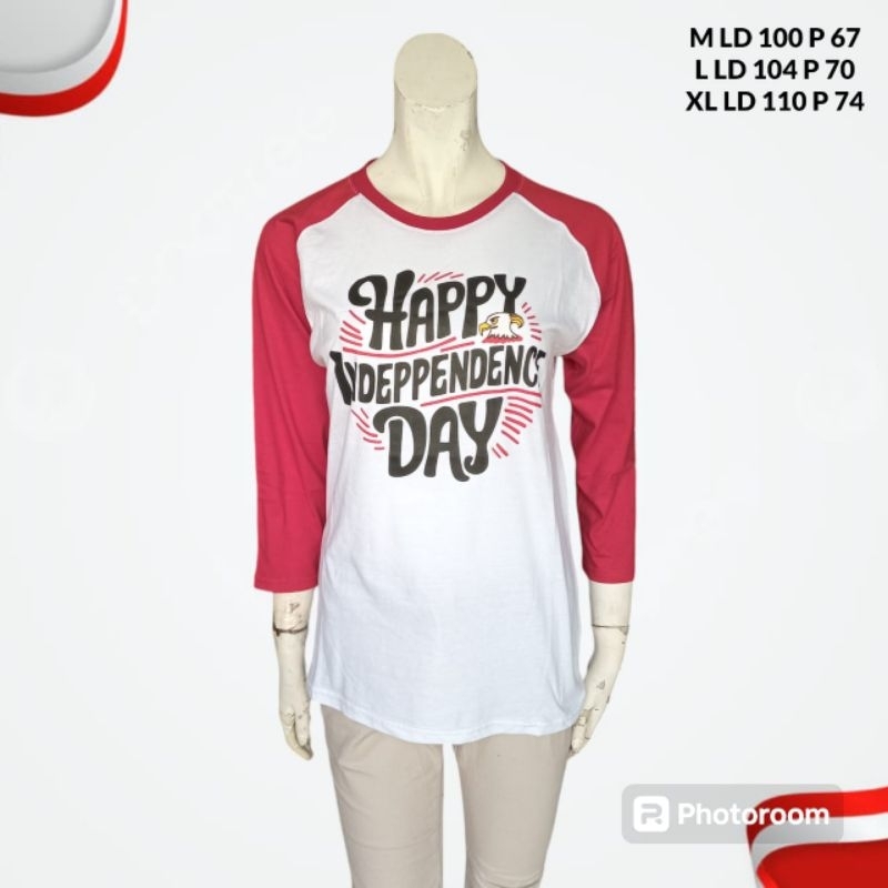 [UPDATE ] KAOS NEVADA RAGLAN KEMERDEKAAN