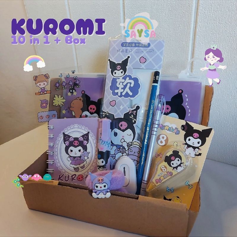 

Saysa.idn-Hampers ATK-Set Alat Tulis 10 in 1-Stationery