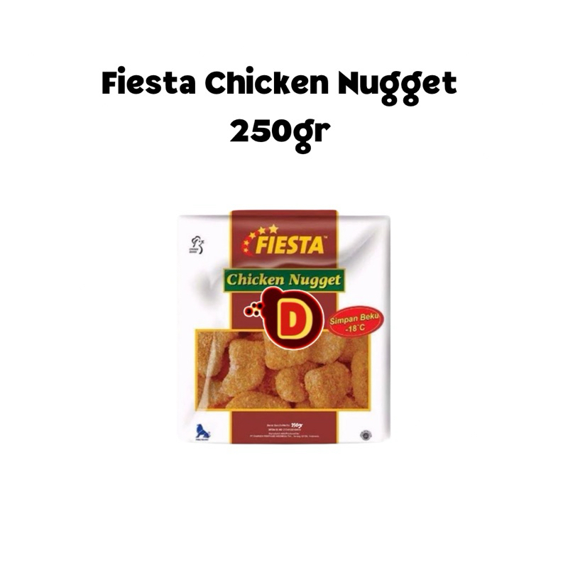 

Naget Fiesta 250gr | nugget | nuget | ayam goreng | krispi