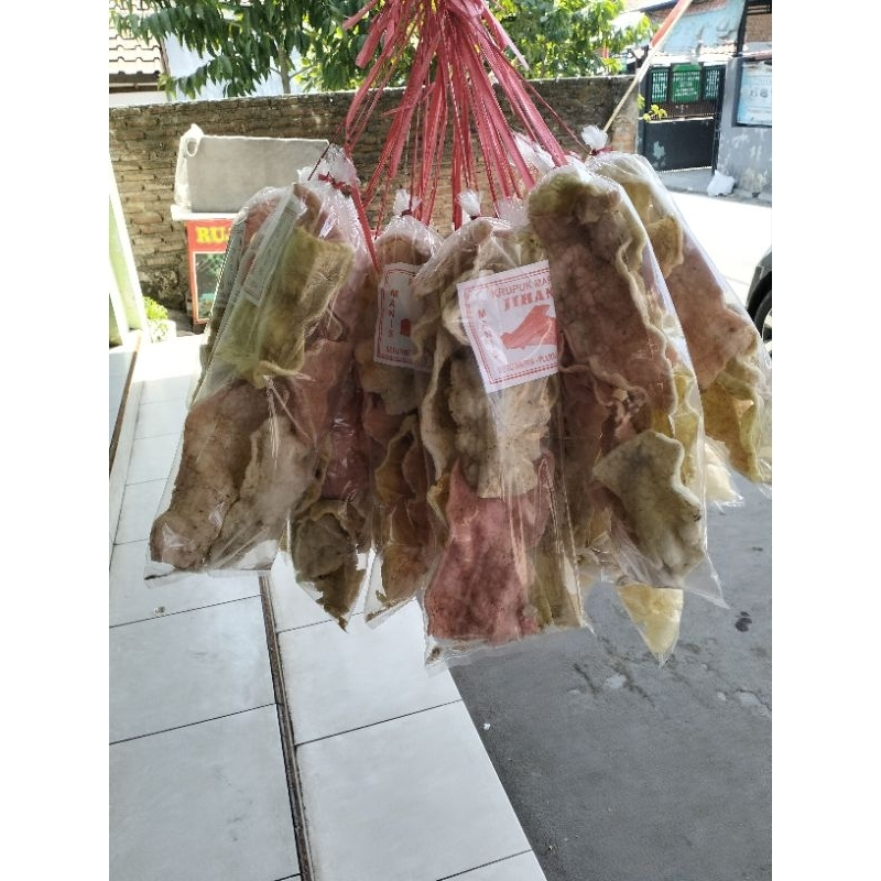 

KERUPUK TAYAMUM/GORENG PASIR KERUPUK MELARAT/MISKIN KHAS CIREBON