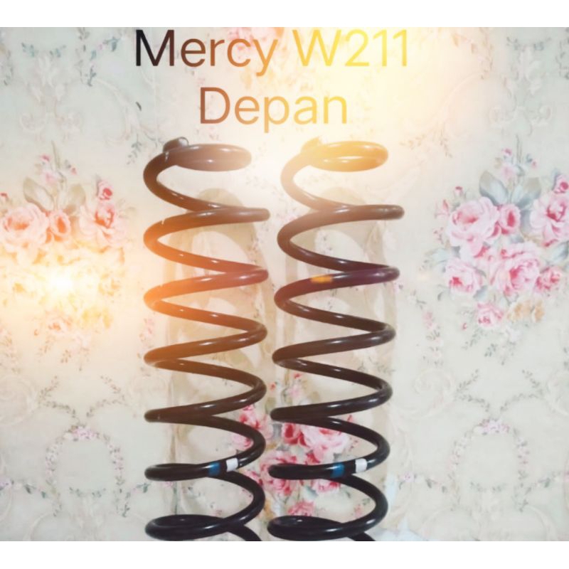 per keong mercy w211 depan