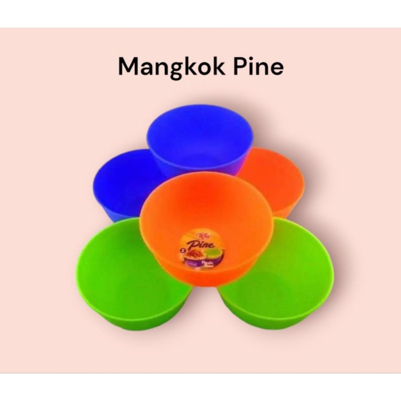 MANGKOK PLASTIK KH PINE M