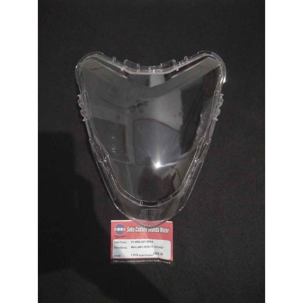 Mika Kaca Lampu Depan CB 150 R NEW 2015 2016 2017 Merk Win