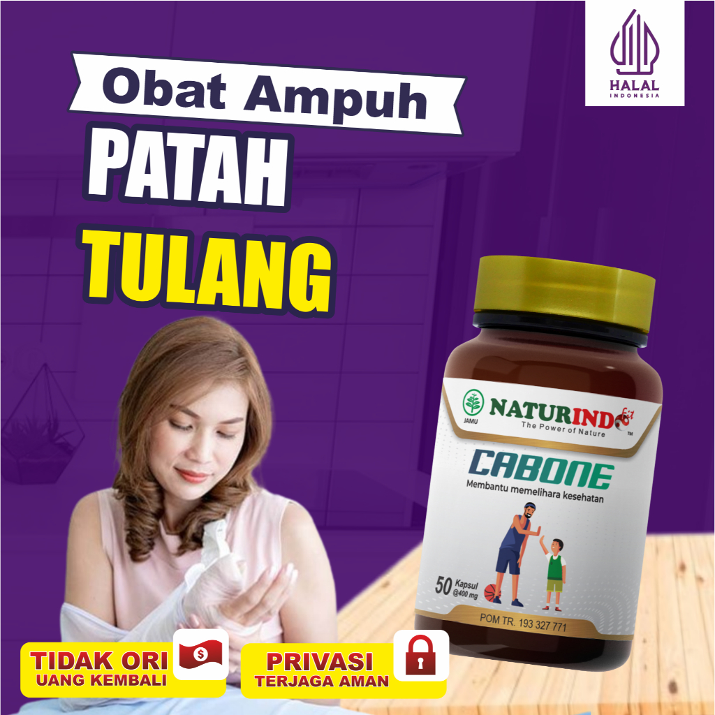 Obat Patah Tulang Dan Retak Penyambung Tulang Nutrisi Tulang Herbal CABONE NATURINDO