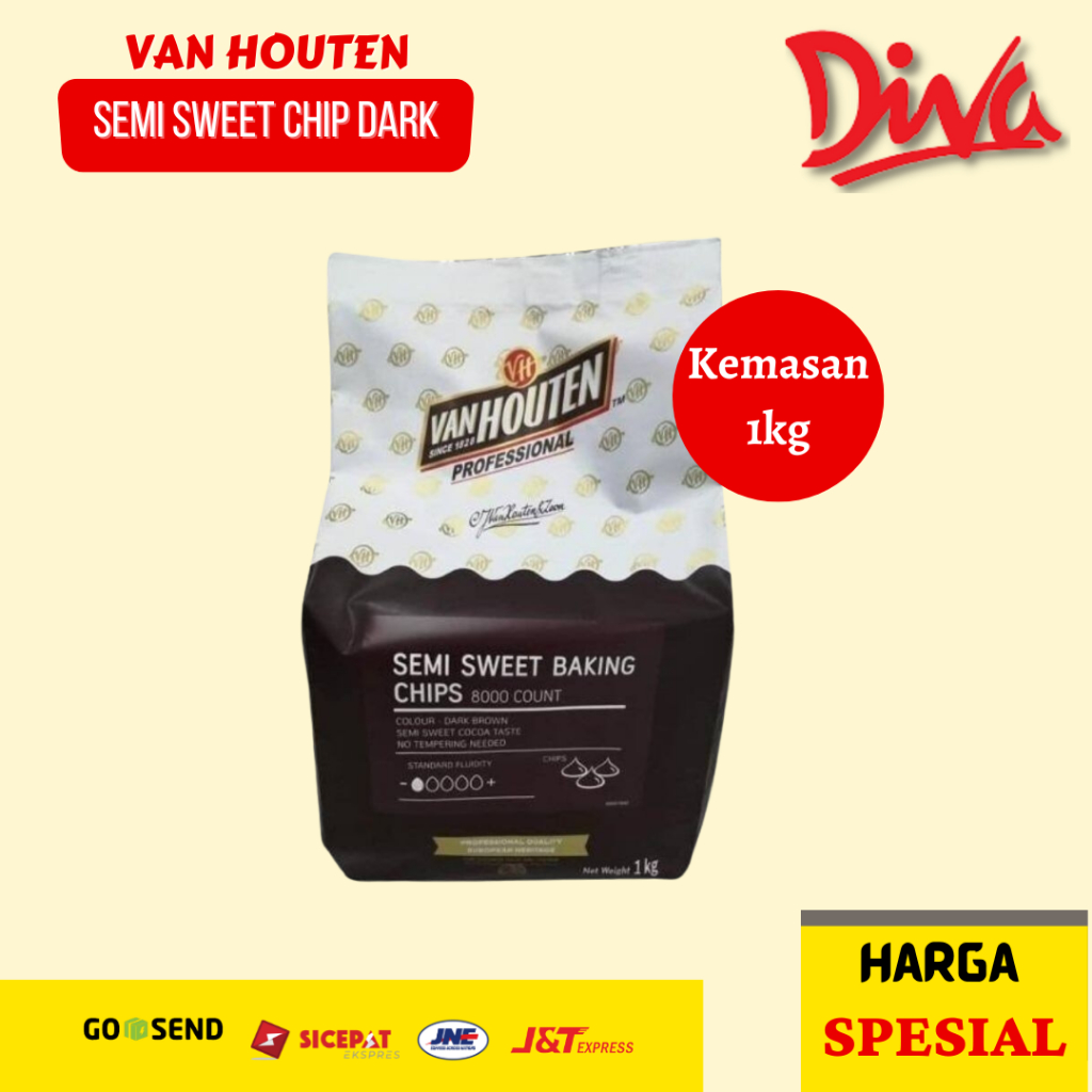 

Van houten Sweet Chip | Van Houten Dark Chip Compound 1kg