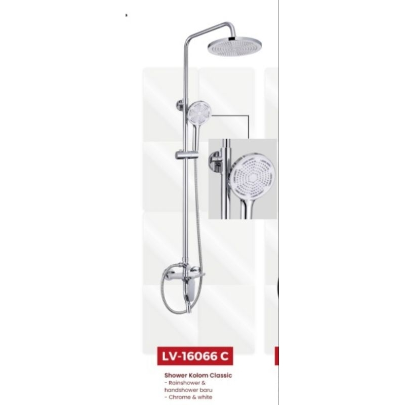 Bath Mixer Shower Colom Lavenia - LV 16066C